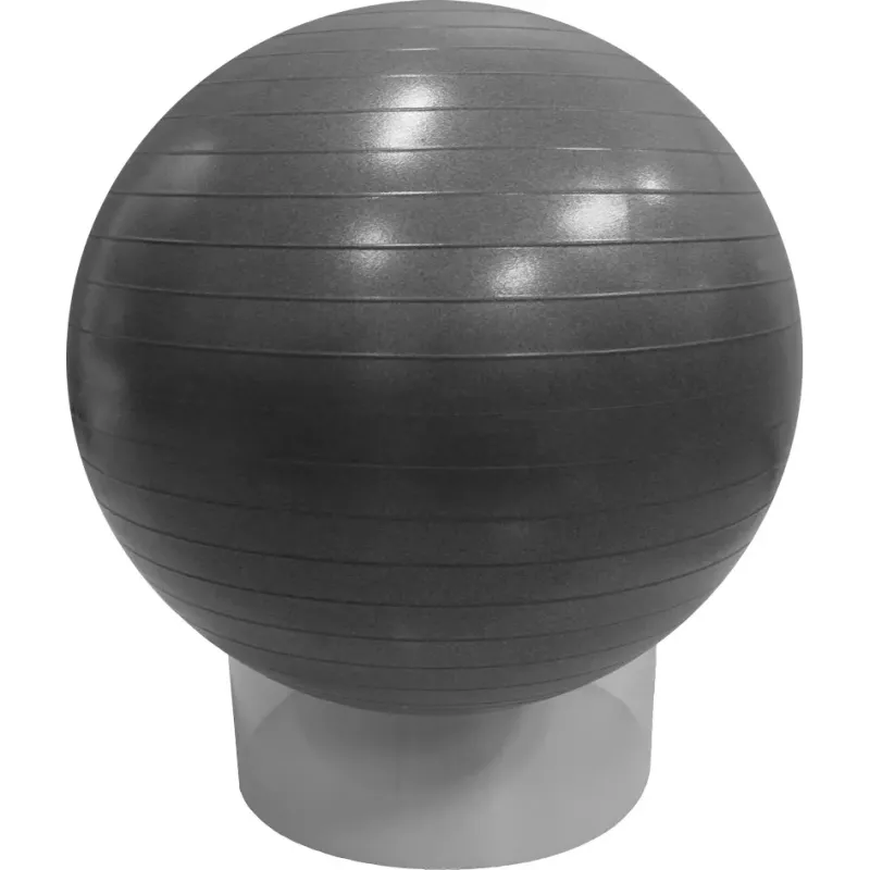 Soporte intermedio transparente para balón de gimnasia Sporti