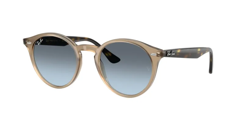 Ray - Ban Unisex Ray - Ban RB2180 6788V1 Gafas de sol Acetato Beige Redonda Normal Sombreado