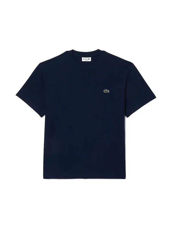 LACOSTE Camiseta azul oscuro | L