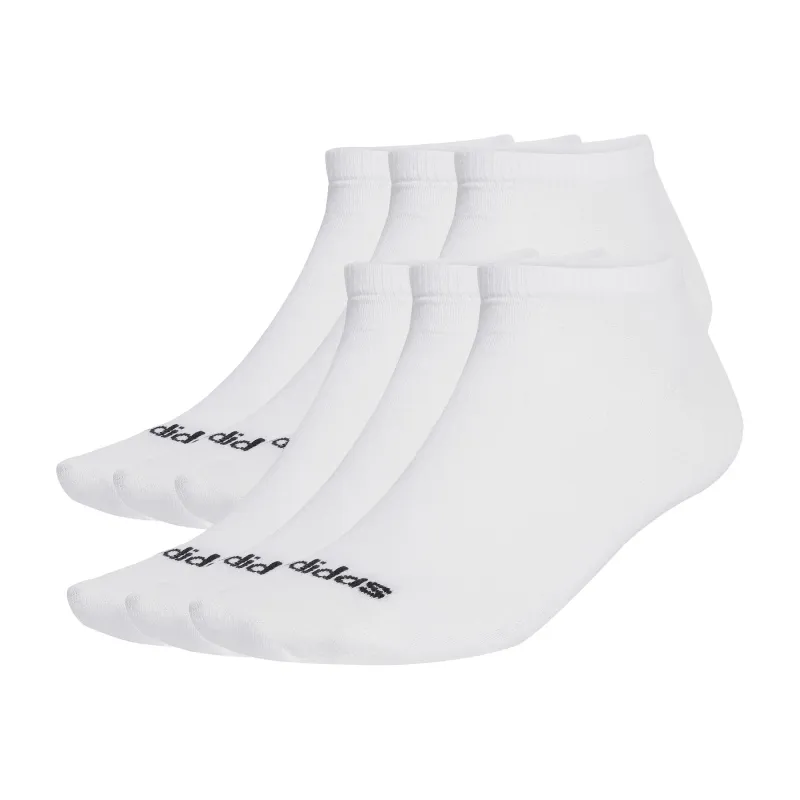 Calcetines infantiles adidas Linear Crew (x6)