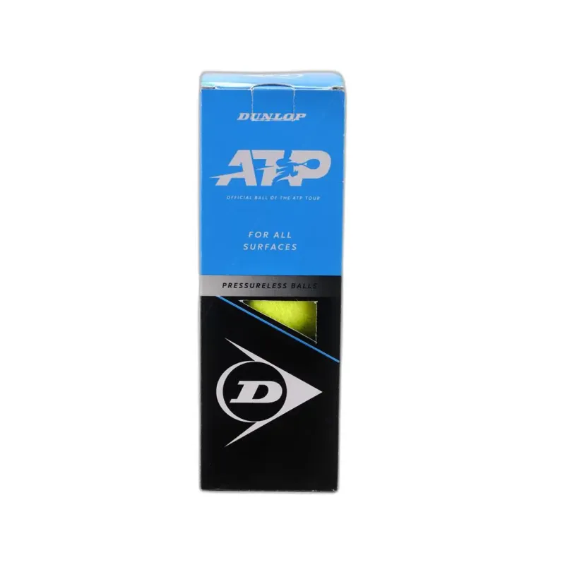 Pack de 3 pelotas de tenis Dunlop Atp Pressureless