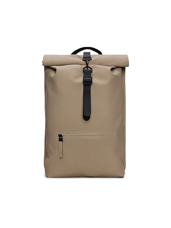 RAINS Mochila ROLLTOP beige