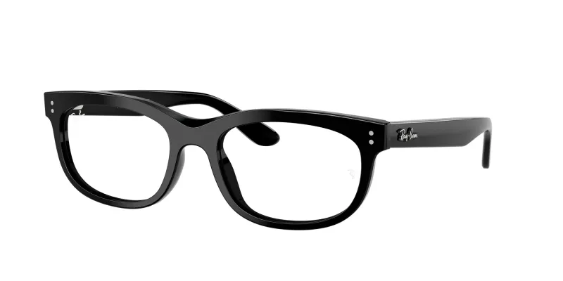 Ray - Ban Unisex Ray - Ban RX5489 BALORETTE 2000 Monturas ópticas Acetato Negro Transparente Pillow Normal