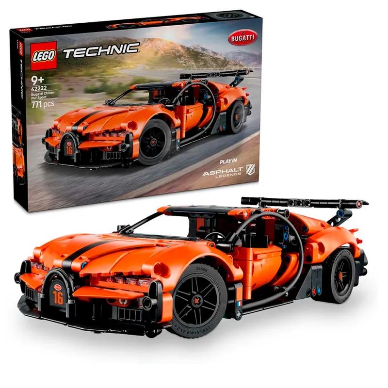LEGO® Technic Hipercoche Bugatti Chiron Pur Sport 42222