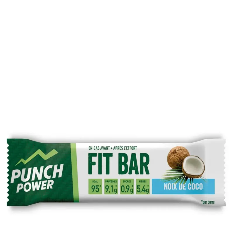 Barres de nutrition goût noix de coco Punch Power