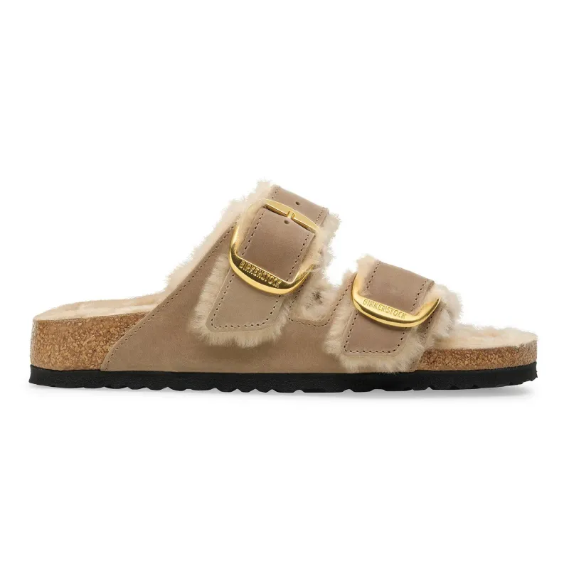 Chanclas de mujer Birkenstock Arizona Big Buckle Shearling
