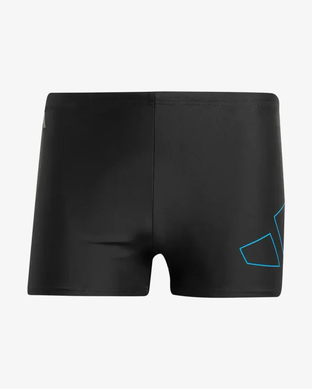 Bañador adidas Big Bars negro puro azul - S