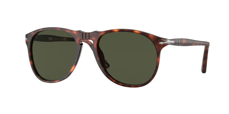 Persol Hombre Persol PO9649S 24/31 Gafas de sol Plástico la Habana Piloto Normal