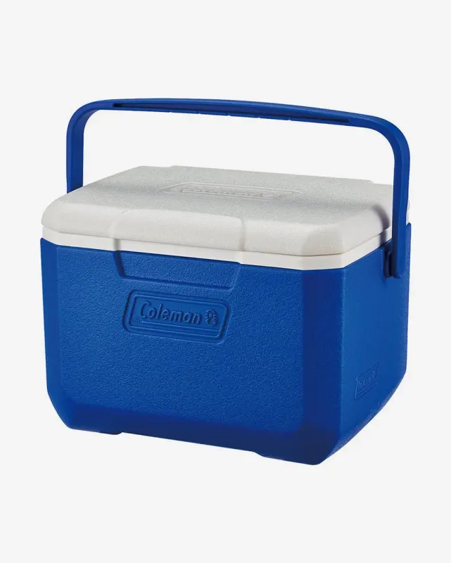 Nevera rígida Coleman 5QT 4.7L blanco azul