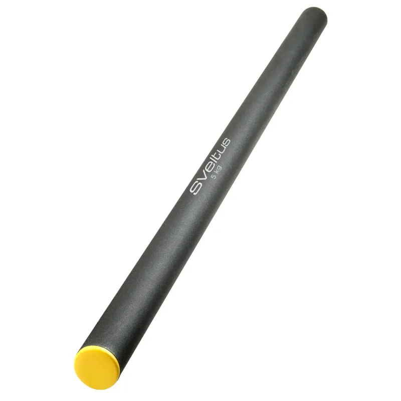 Barra de acero lastrada Sveltus 5kg