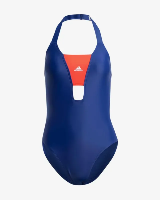 Bañador adidas Sportswear Colorblock azul naranja mujer - 34