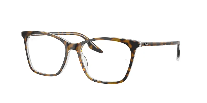 Ray - Ban Mujer Ray - Ban RX5422 5082 Monturas ópticas Acetato Marrón Transparente Cat Eye Normal