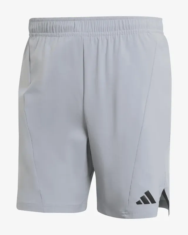 Pantalón corto adidas Designed for Training Workout 5inch gris claro - XL