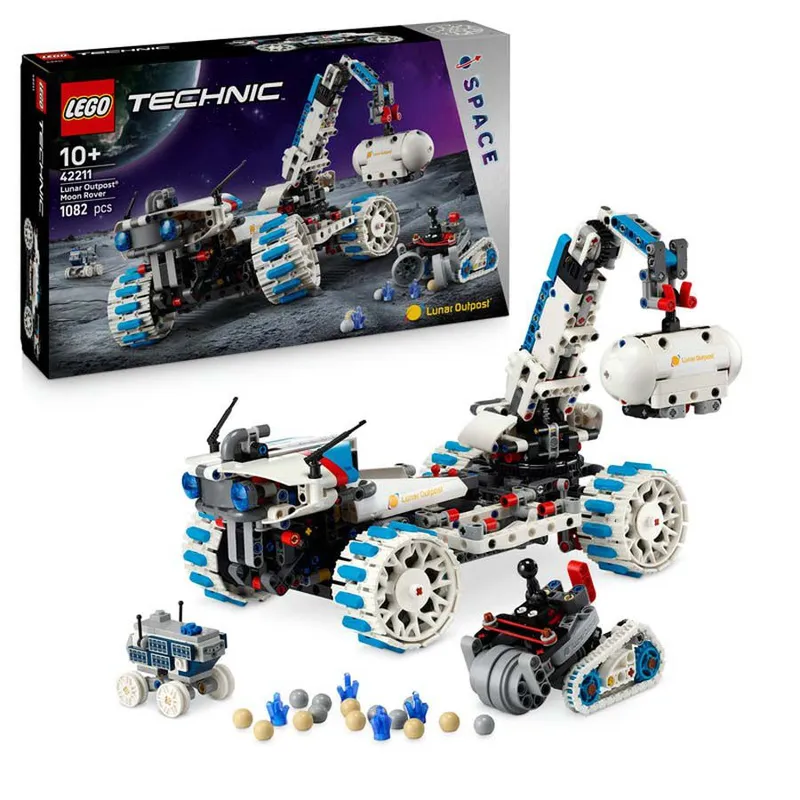 LEGO® Technic Vehículo Espacial Lunar Outpost™: Róver Lunar 42211