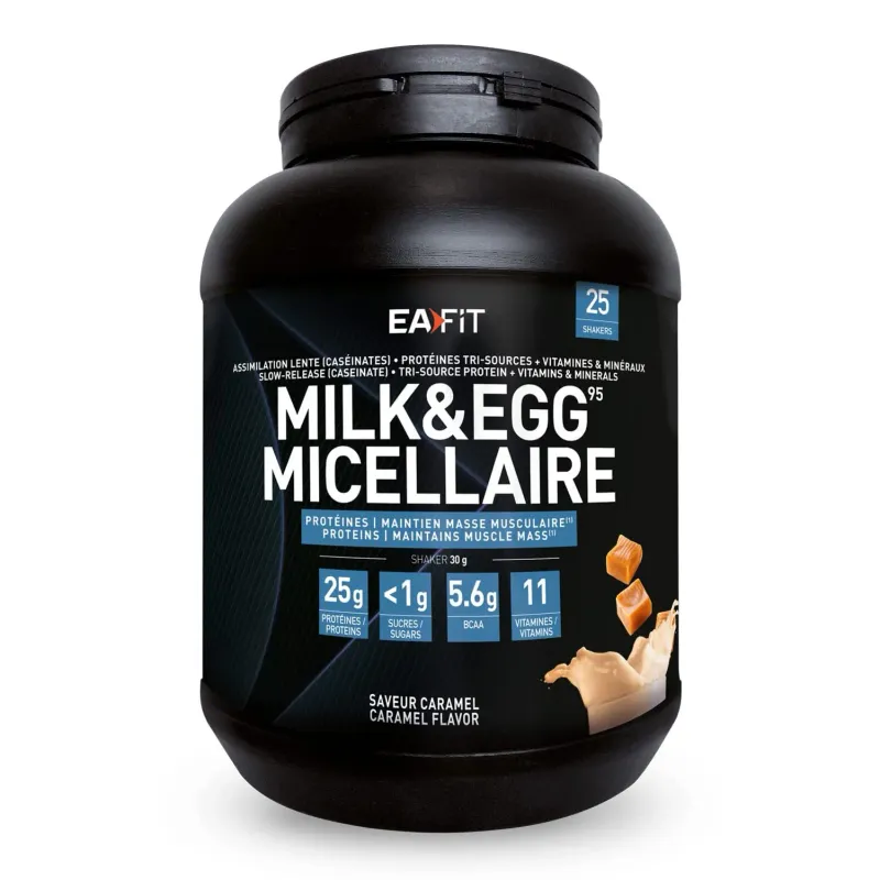 Leche y Huevo 95 Micelar Caramelo EA Fit