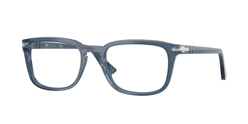 Persol Unisex Persol PO3382V 1197 Monturas ópticas Acetato Azul Pillow Normal