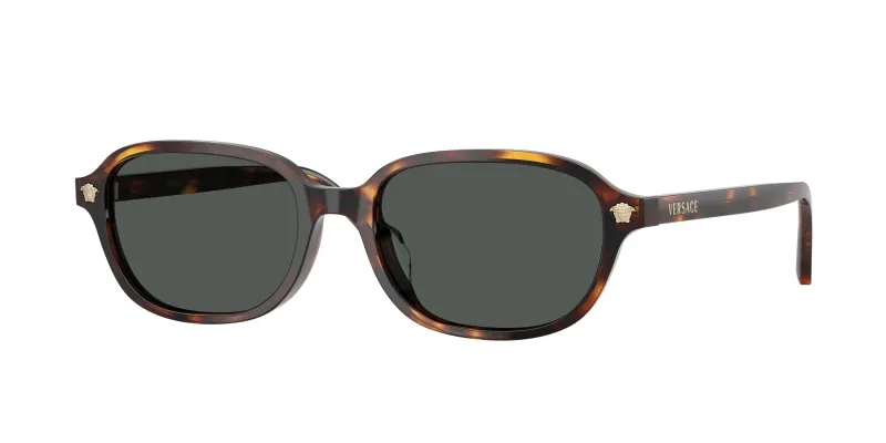 Versace Mujer Versace VE4514D 553773 Gafas de sol Acetato Tortuga Marrón Pillow Normal