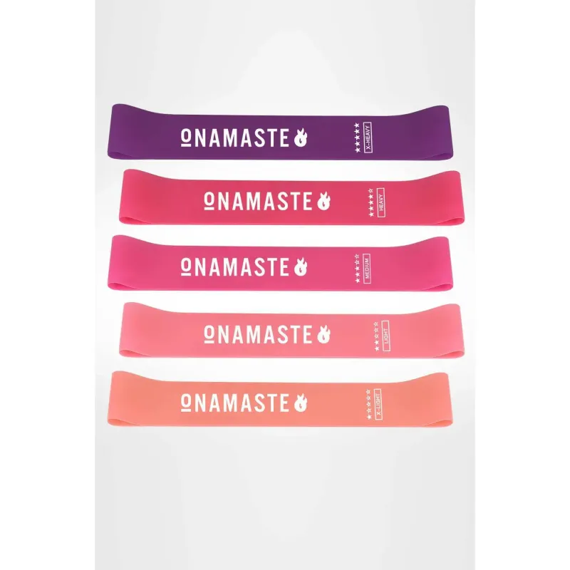 Paquete de 5 gomas elásticas Onamaste