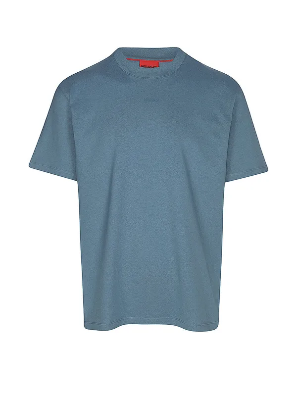 HUGO Camiseta DAPOLINO azul | XL