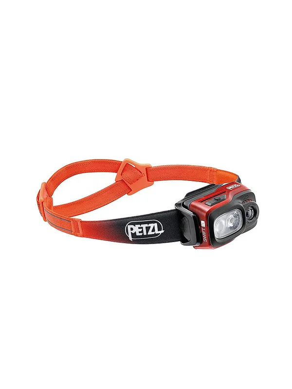 PETZL Linterna frontal Swift RL naranja