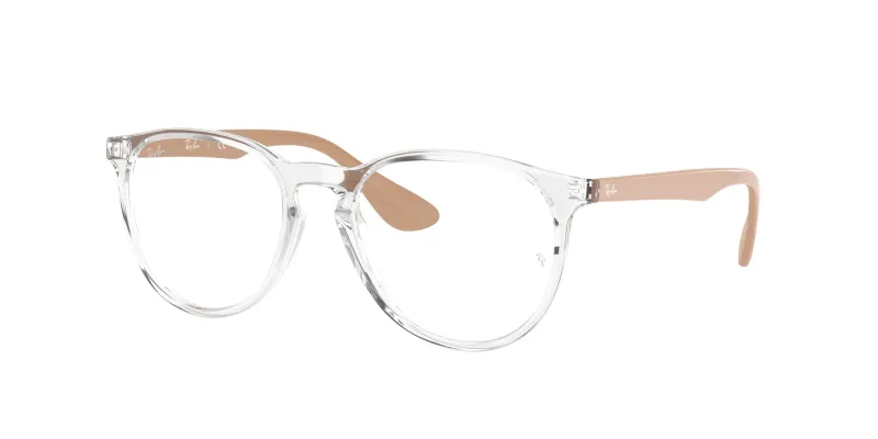 Ray - Ban Mujer Ray - Ban RX7046 ERIKA 5953 Monturas ópticas Inyectado Transparente Transparente Redonda Normal