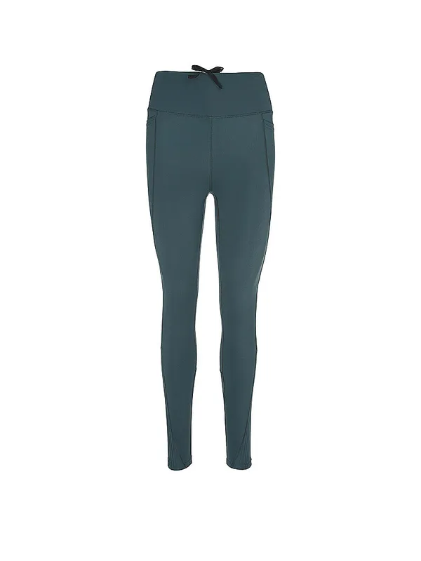 ATHLECIA Mallas de fitness Aliya para mujer verde oscuro | 40