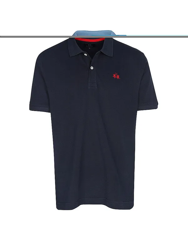 LA MARTINA Polo azul oscuro | XXL