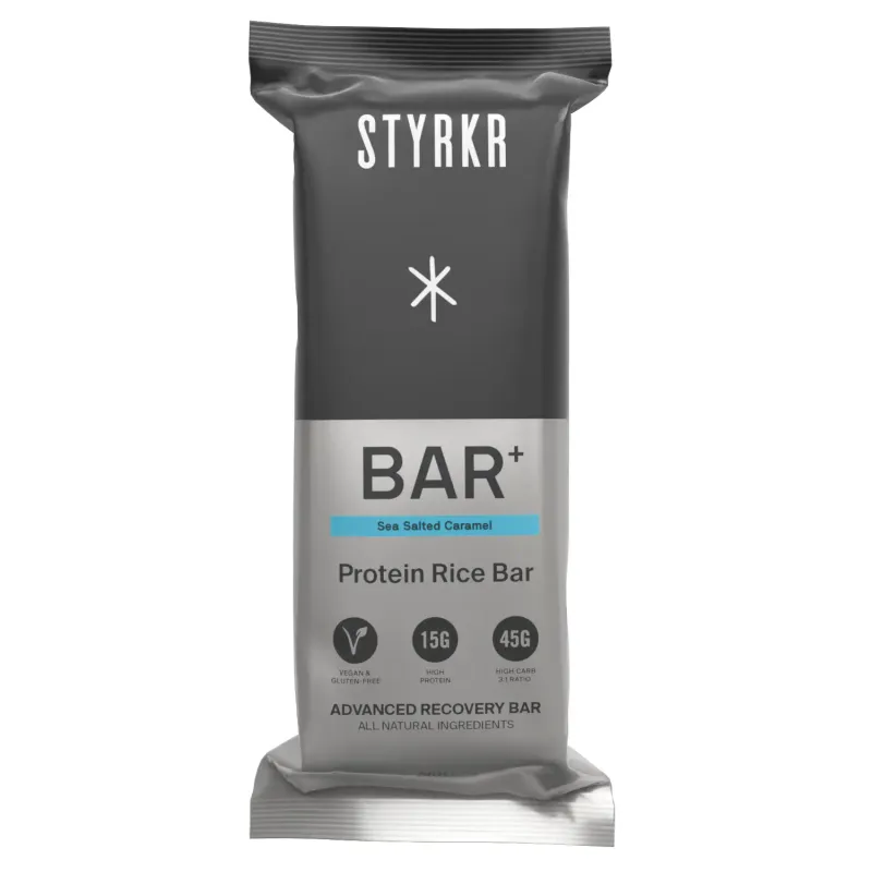 Suplemento alimenticio de caramelo salado Styrkr BAR+