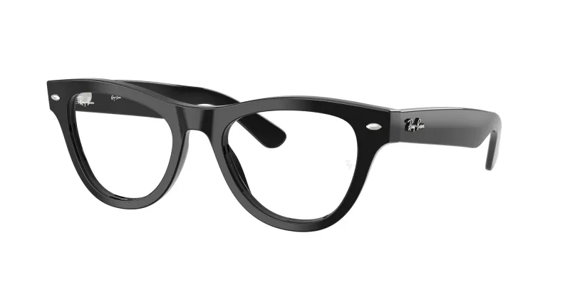 Ray - Ban Mujer Ray - Ban RX5510 2000 Monturas ópticas Acetato Negro Transparente Cat Eye Normal