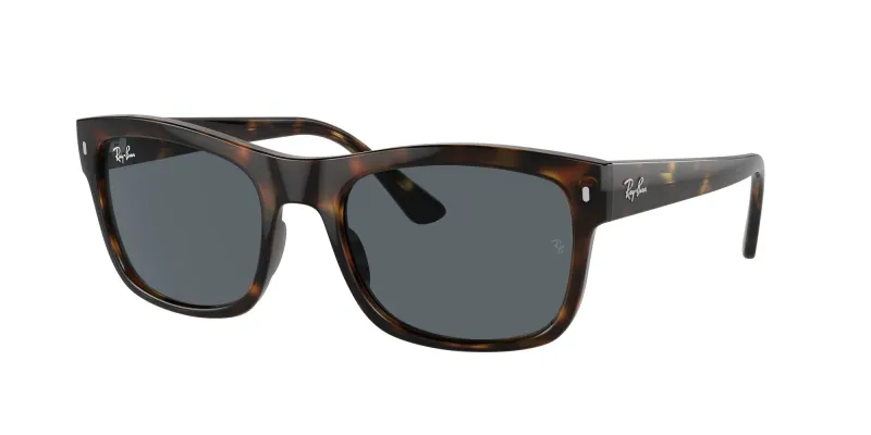 Ray - Ban Unisex Ray - Ban RB4428 710/R5 Gafas de sol Acetato Tortuga Azul Cuadrada Normal