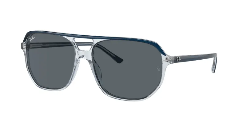 Ray - Ban Unisex Ray - Ban RB2205 BILL ONE 1397R5 Gafas de sol Acetato Azul Azul Geométrico Normal