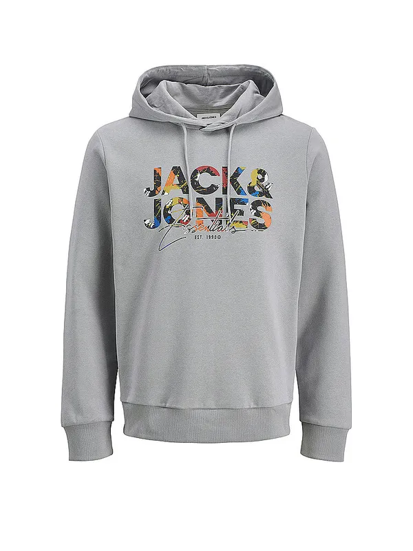 JACK & JONES Sudadera con capucha - Hoodie JJGEPLAS blanco | S