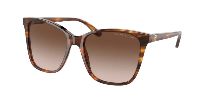 Ralph Lauren Mujer Ralph Lauren RL8201 500713 Gafas de sol Acetato Tortuga Marrón Pillow Normal Sombreado