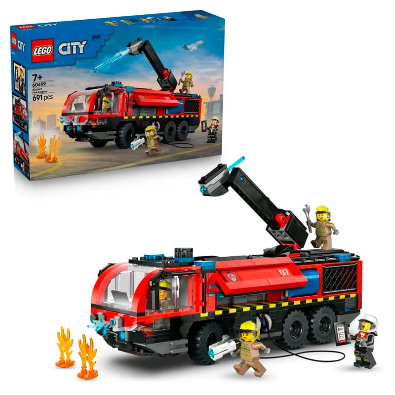 LEGO® City Camión de Bomberos Aeroportuario 60499