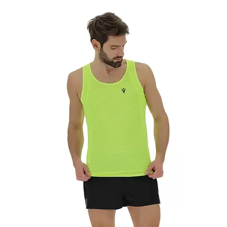 Camiseta de tirantes Macron Run Zephiro Scb Archie New Hero