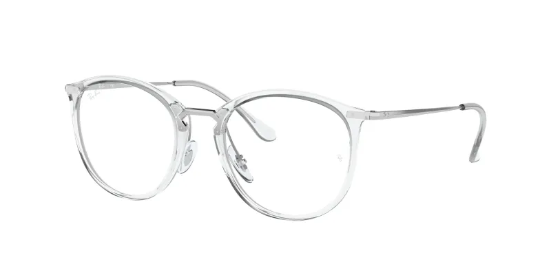 Ray - Ban Mujer Ray - Ban RX7140 2001 Monturas ópticas Inyectado Transparente Transparente Pantos Normal