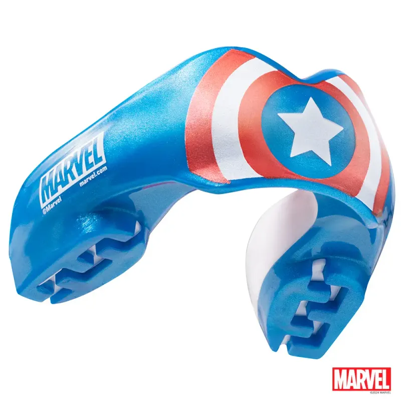 Protector bucal Safejawz Marvel Braces Captain America