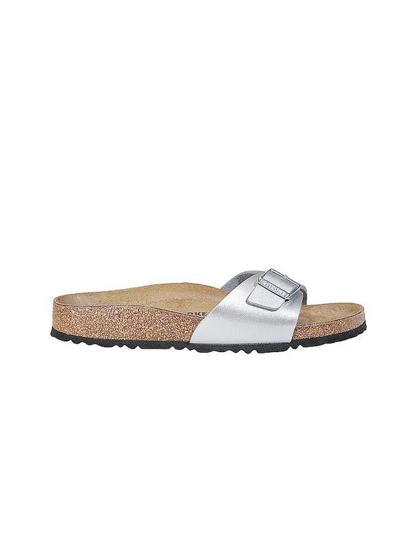 BIRKENSTOCK Pantoletten MADRID plata | 40