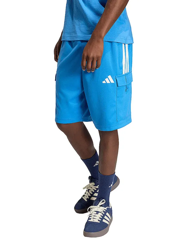 ADIDAS Pantalón corto Tiro Car para hombre azul | M