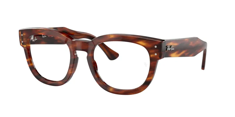 Ray - Ban Unisex Ray - Ban RX0298V MEGA HAWKEYE 2144 Monturas ópticas Acetato Marrón Transparente Cuadrada Normal