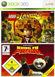 Lego Indiana Jones + Kung Fu Panda Xbox360 (SP)