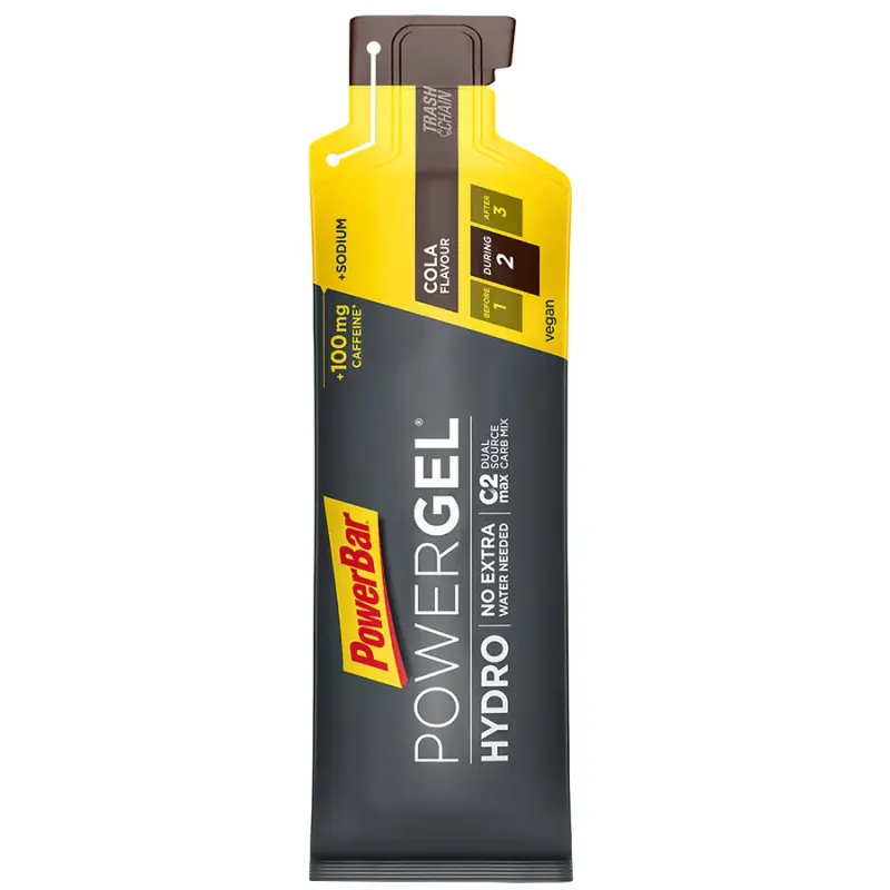 Gel PowerBar PowerGel Hydro 67ml Cola Caffeine