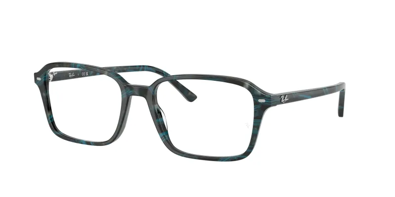 Ray - Ban Unisex Ray - Ban RX5431 RAIMOND 8394 Monturas ópticas Acetato Azul Transparente Cuadrada Normal